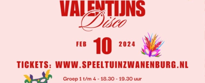 Valentijnsdisco 2024